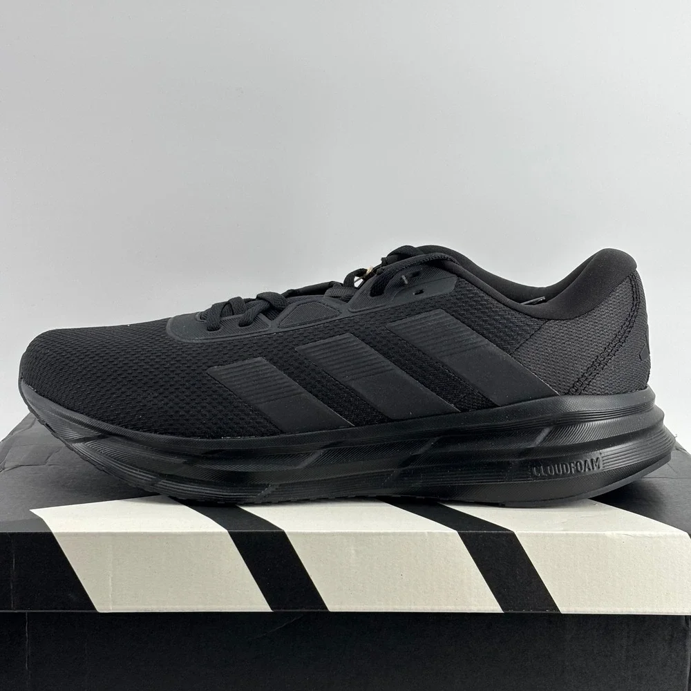 Adidas Galaxy 7 M Running Shoes Mens 13 Black ID8757 NWT New Tennis Pickleball
